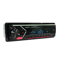 Autoestéreo Clásico Pionero de 1 Din para Tablero Reproductor de MP3 y MP4 con Bluetooth y Función de Manos Libres Material de PC con Puerto Auxiliar