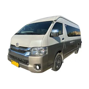 Satılık en popüler Hiace kullanılan otobüs Mini otobüs kullanılan Mini Van sol direksiyon benzinli motor