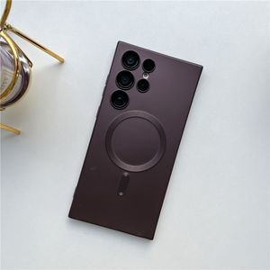 Bán Hot Magnetic Máy Ảnh Bảo Vệ Điện Thoại Di Động Trường Hợp Đối Với <span class=keywords><strong>Samsung</strong></span> <span class=keywords><strong>Galaxy</strong></span> S21 S22 S23 Cộng Với Lưu Ý 20 S24 Siêu Mạ Rắn Mềm Bìa - Product Image 2