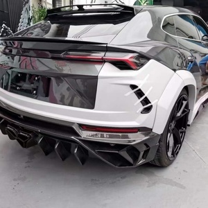 ชุดแต่ง MSY Style Dry Partial Carbon Fiber Wide Body Kit กันชน ฝากระโปรง ท่อไอเสีย สำหรับรถยนต์แลมโบ กูร์รุส ชุดแต่งรอบคัน - Product Image 6