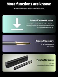 Stylo enregistreur vocal Philips VTR5980 AI 32 Go en métal, <span class=keywords><strong>format</strong></span> audio MP3, <span class=keywords><strong>PCM</strong></span> sans perte, application mobile, télécommande avec boîte cadeau - Product Image 6