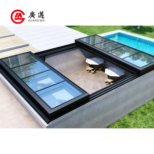 Kích thước lớn thông minh điện tự động trượt <span class=keywords><strong>Skylight</strong></span> với daylighting và thông gió mới hợp kim nhôm khung Hidden theo dõi - Product Image 4