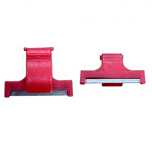 มีด SONO B111 แบบวงแหวน ด้ามพลาสติกสีแดง ใบมีดเหล็กคาร์บอนสูง ตัดเชือกได้ - Product Image 1