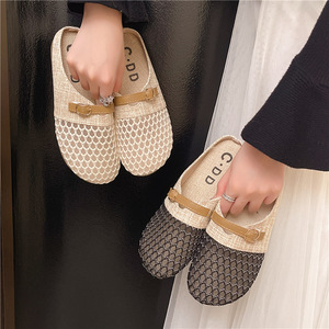 Sandalias de verano de una sola tira de seda satinada, sandalias de tacón alto estilo europeo, elegantes y modernas sandalias de tacón grueso para mujer - Product Image 5