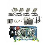 Kit de Reconstrucción de Motor 3Z con Juntas STD/Extragrandes 0.50 y Pistón para Montacargas Toyota 2TD25 2TD20 8FDF25 8FDJ35 8FD30 8FD25