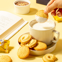 Biscuits au beurre moelleux 102g, biscuits sucrés, boîte exquise, en-cas de pâtisserie, biscuits sablés, vente en gros B2B