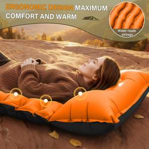 Colchoneta Inflable Ultraligera OEM, Impermeable y Resistente a la Humedad, con Bomba de Pie Integrada, Ergonómica, Portátil y Compacta - Product Image 2