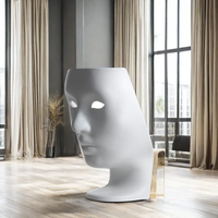 Chaise de loisirs pliable en forme de visage humain, moderne et classique, de la marque Nemo, pour la maison