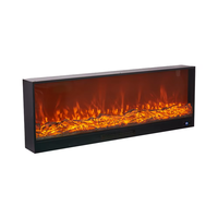 Cheminée électrique de style européen avec effet de flamme 3D réaliste pour hôtels, maisons, projets d'ingénierie, vente en gros directe