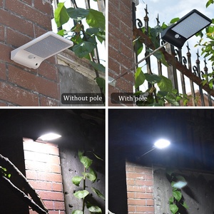 Más 450LM 36 LED de la energía Solar de la calle la luz <span class=keywords><strong>del</strong></span> Sensor de movimiento PIR Jardín de seguridad al aire libre de la lámpara de la calle impermeable luces de pared - Product Image 5