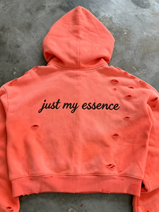 เสื้อฮู้ดดี้ผู้ชายทรงโอเวอร์ไซส์ผ้าคอตตอนหนานุ่ม สไตล์สตรีทแวร์ ซิปหน้า ปักลาย ดีไซน์ทำสีซีดแบบวินเทจ ทรงบ็อกซี่ สำหรับผู้ชายและผู้หญิง - Product Image 3
