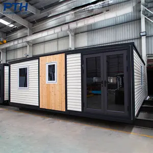 Luxus villen haus Zertifiziert Modernes faltbares modulares Fertighaus Container häuser Smart House