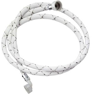 Tubo di Ingresso in Nylon Bianco dal Design Moderno, 150cm, Materiale Plastico - Product Image 1