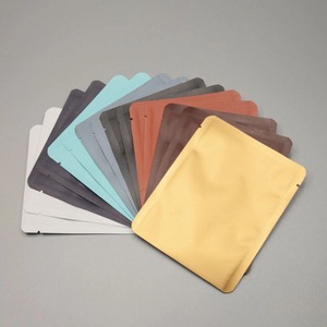 Sachets cosmétiques personnalisés en plastique avec fermeture éclair et feuille d'aluminium pour échantillons de thé et café instantané – Fournisseur d'usine - Product Image 1