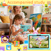 Nouvelle tablette éducative pour enfants de 10,1 pouces, emplacement pour carte SIM, 4 Go + 64 Go, processeur MTK Octa Core, batterie 4000 mAh, Wi-Fi, Android 12, appareil photo 2 MP + 5 MP