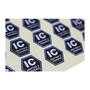 FX Watermark Certificate Hologram Sticker Adhesive Sticker Pvc <b>Vinyl</b> Label logo Sticker Sheet Custom Sticker - Product Image 6