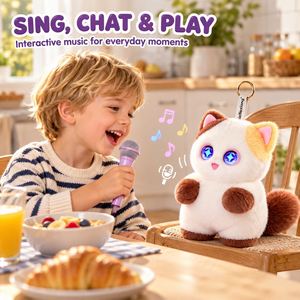 Muñeco de Gato con IA Creativa, Reconocimiento de Voz, Cuentos para Dormir, Compañero Suave y Confortable para Tiendas en Línea - Product Image 3