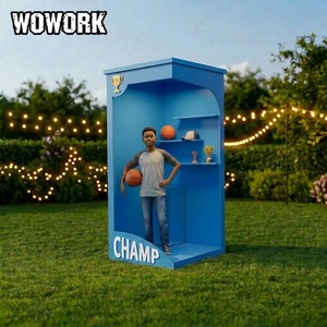 WOWORK Cadre photo en métal LED néon RVB, support <span class=keywords><strong>de</strong></span> fond lumineux <span class=keywords><strong>pour</strong></span> décoration <span class=keywords><strong>de</strong></span> fête d'anniversaire, <span class=keywords><strong>de</strong></span> <span class=keywords><strong>mariage</strong></span> ou d'événement - Product Image 6
