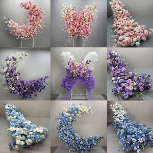 Nouvelle Décoration Romantique Haut de Gamme pour Mariage : Rose Florale Papillon en Plastique DIY pour Photos et Check-in – Tendance Internet - Product Image 4