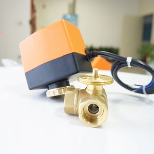 Winvall AC220V 110V 24V Thiết bị truyền động điện bóng van BSP 3 cách van mát/nhiệt kết hợp nước cơ giới nổi on/off loại van - Product Image 5