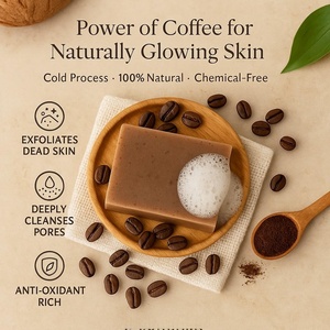 Natural Herbal Coffee Essential Oil <b>Soap</b> Coffee <b>Soap</b> Oil Control Cleansing Handmade <b>Soap</b> Wholesale - Product Image 2