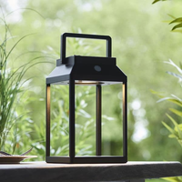 Table de jardin extérieure en aluminium moulé sous pression, étanche IP54, à intensité variable, avec éclairage LED solaire 3500K blanc chaud, 360 LED