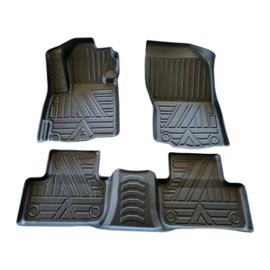 Tapis de sol de voiture double en cuir TPE KADDEN, ensemble de <span class=keywords><strong>3</strong></span> pièces, épaisseur 2,9-<span class=keywords><strong>3</strong></span>,<span class=keywords><strong>3</strong></span> mm, écologique, compatible Mitsubishi ASX 2013-2019 <span class=keywords><strong>Outlander</strong></span> - Product Image 2