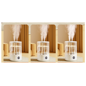 Humidificador ultrasónico inteligente de vapor frío de 3.8L con llenado superior para el hogar, con humidistato, control por aplicación, luz nocturna y bandeja para aceites esenciales - Product Image 2