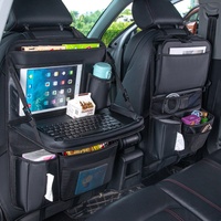 Sac de rangement pour dossier de siège de voiture, sac suspendu, petite table arrière pour siège de voiture, étagère pour tablette, boîte magique pour utilisation en voiture