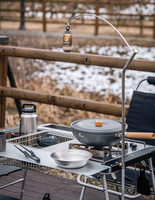 Table de camping pliante portable moderne en aluminium léger pour le pique-nique et l'école en plein air