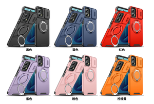 <span class=keywords><strong>Coque</strong></span> arrière antichoc GSCASE avec protection coulissante pour appareil photo et support anneau 360° pour Moto G <span class=keywords><strong>5G</strong></span> 2026, compatible <span class=keywords><strong>Samsung</strong></span>, Google, Infinix - Product Image 6