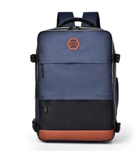 Custom Large Capacity Waterproof Oxford Business <b>Backpack</b> 15In Laptop Compartment Zipper Closure Polyester Waterproof Sports - Product Image 4