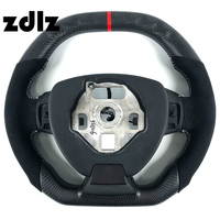 Volant de voiture pour Chevrolet Corvette C7 ZR1 SS 2015 2016 2017 Volant personnalisé en fibre de carbone mate pour Camaro