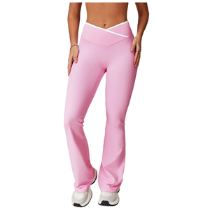 Vêtements de sport de yoga de nouvelle conception 2025 pour femmes à la mode, pantalon de fitness à compression élevée, entraînement actif, contrôle du ventre - Product Image 2