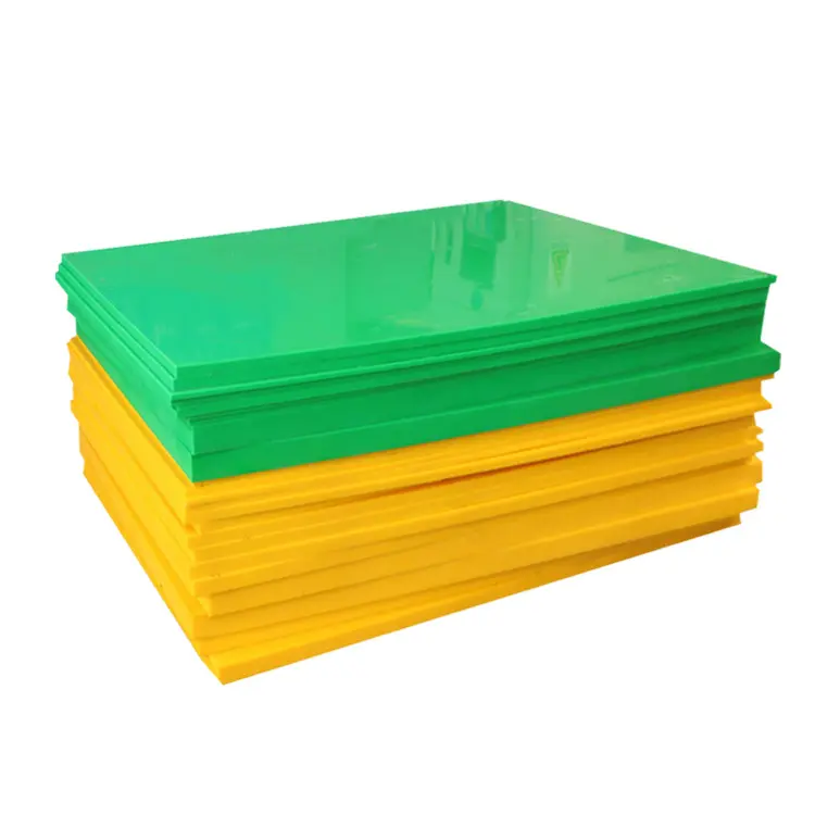 Colorcore Dual Color HDPE PE 300 PE 500 Tablero de hojas de plástico de polietileno para patio de recreo