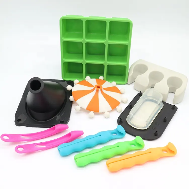 Custom silicone Rubber Over mold processing ABS vacuum casting tooling