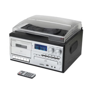 Meilleures ventes <span class=keywords><strong>Radio</strong></span> rétro 3 vitesses Gramophone Plateau tournant stéréo nostalgique en bois - Product Image 1