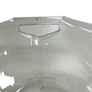 Bassin de toilette portable en plastique écologique de 40 cm pour bain de siège, sans accroupissement, pour femmes enceintes, lavage des fesses et post-partum - Product Image 1