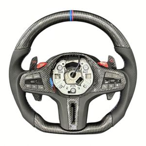 <span class=keywords><strong>พวงมาลัย</strong></span> M ซีรีส์ทำจากคาร์บอนไฟเบอร์สำหรับ BMW F10 F30 F20 F31 F32 F36 X5 M3 F25 M5 M6 E71 E90 F07 F15 F16ไม่มีถุงลมนิรภัย - Product Image 2