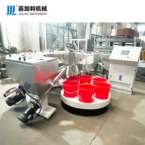Máquina de fórmula de ingredientes pequeños completamente automática para alimentos de PVC, materiales auxiliares de alimentación química nueve cubos