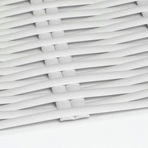 Leisure Touch Rattan-Imitat Synthetisches Kunststoff-Rattan Weißes Flaches PP PE Rattan-Material zum Möbelweben - Product Image 2