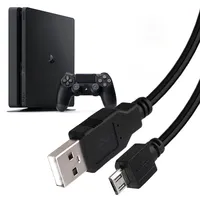 Câble de charge de 1,8 m pour manette PS4, câble de charge USB pour console de jeu Sony Playstation 4, accessoires