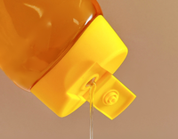 Capuchon à clapet en silicone de qualité alimentaire à fente transversale, best-seller, pour presser le miel, le sirop, la sauce, les bouchons de bouteilles