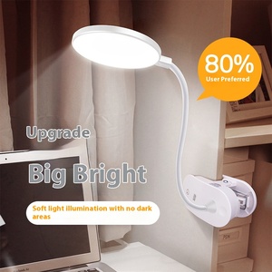Sinh viên nghiên cứu đầu giường ký túc xá phòng ngủ chiếu sáng trắng <span class=keywords><strong>LED</strong></span> <span class=keywords><strong>USB</strong></span> sạc bảo vệ mắt Clip Phong Cách Hiện Đại Đèn bàn di động - Product Image 2