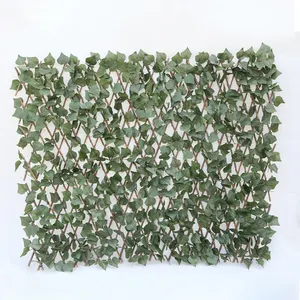 Artificial Ivy Screen Privacy Leaf Fence With Willow Trellis For Garden And Wall Covering Indoor Outdoor Decor