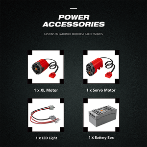 Reobrix - Juego de Bloques de Construcción de Grúa de Carga RC de Alta Tecnología con Certificación CPC/EN71, Modelo Mecánico P-36, Ladrillos Técnicos para Bricolaje - Product Image 3