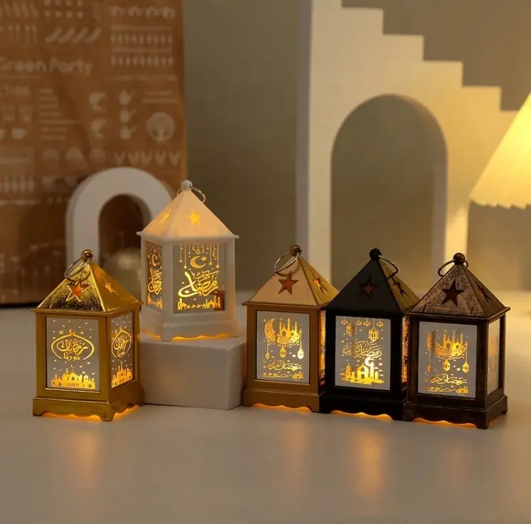 Ramadan 2024 Decoraties Islamitische Eid Decoraties Desktop Licht Mini Hangende Lantaarn Ramadan Lantaarns Lichten Ramadan Decoraties