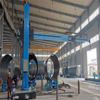 Nouveau manipulateur de soudage à colonne robuste, machine de soudage MIG automatisée pour tuyaux et réservoirs, avec glissière transversale motorisée pour tour éolienne