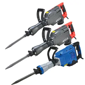 Demolition Jack Hammer PH65A 1500w Electric Jackhammer Heavy Duty, 1350 BPM 3000w Demolition Hammer Breaker With Drill Bits