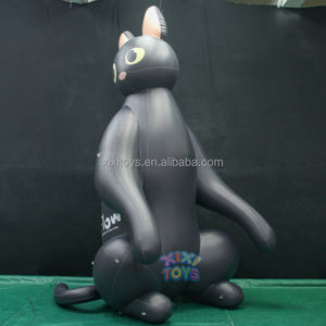 XIXI TOYS Custom 3M <span class=keywords><strong>H</strong></span> Hermético PVC Inflable Gato Réplica Modelos Inflables Personajes de Dibujos Animados Globos - Product Image 4